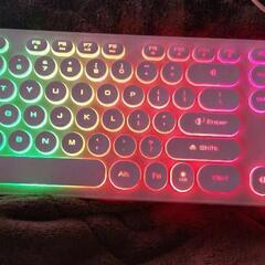 ●新品★ＬＧｋAurora LEDゲームキーボード★ブラック● の画像