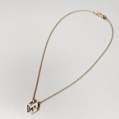 GIVENCHY ジバンシー ネックレス ロゴ ラインストーン ヴィンテージの画像