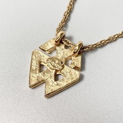 GIVENCHY ジバンシー ネックレス ロゴ ラインストーン ヴィンテージの画像