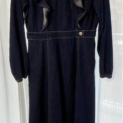 ZARA ロングデニムワンピース