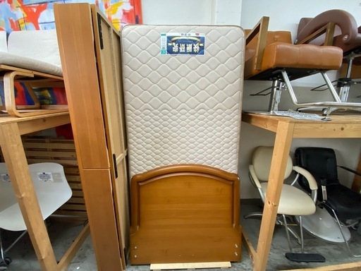 【愛品館 江戸川店 】 引き出し付き シングルベッド TOKYOBED（東京ベッド）