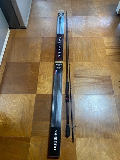 (お話中)釣り竿、エギングロッド、エギ