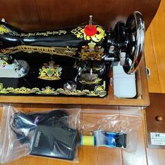電動足踏みミシン　アックスヤマザキ製　ブルーバードの画像