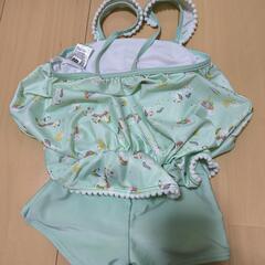 女の子　水着　120センチ　プールの画像