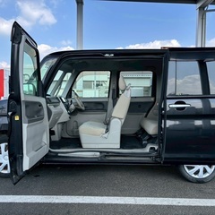 26年式ターボ☆月々9千円〜分割可❗️車検2年付き！【名義変更代込み】広い車内！大人気‼️ダイハツ タント☆HDDナビ付き☆走行中DVD見れます☆ETC付き☆事故修復歴無し☆電動スライドドア☆ドライブレコーダー☆そのまま乗って帰れます！の画像