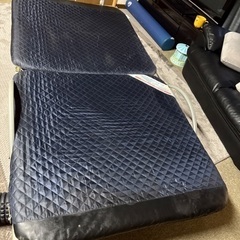 折りたたみベッド　シングルサイズ　山善　ヤマゼン　背部6階リクラ...