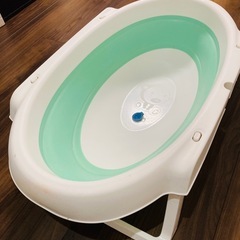 定価5000円　折りたたみベビーバス　赤ちゃんお風呂　沐浴の画像