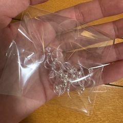 シルバー イヤリング用金具 20個入りの画像