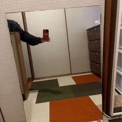 壁置きミラー
