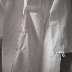 美品　高校　化学の授業で使用　実験着の画像
