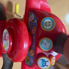 エムアンドエム ブザー付おでかけ三輪車 それいけ！アンパンマン