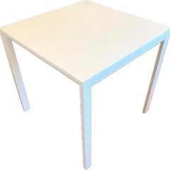 イケア ダイニングテーブル75×75 メルトルプ ホワイト 廃盤の画像