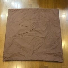 タンスのゲン　敷きカバー　シングル　ブラウン