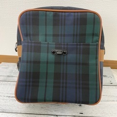 幼稚園　通園バッグ　リュック　タータンチェックの画像