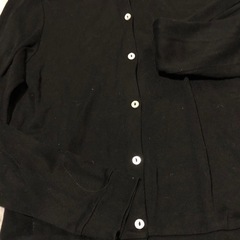 黒カーデガンIENA  サイズS