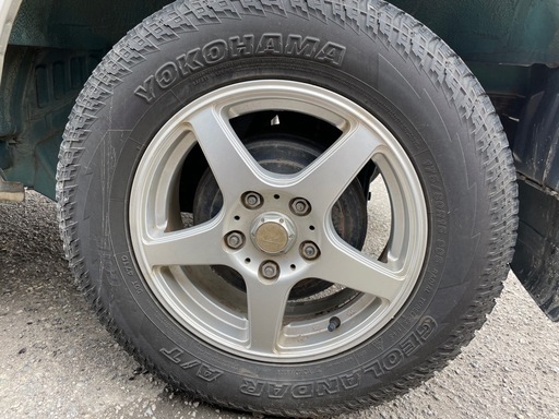 オールテレーンタイヤアルミ付き4本セット
