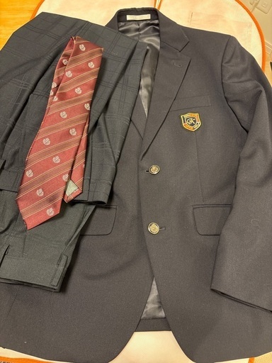 刈谷北高校　男子制服