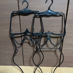 水着ハンガー ビキニハンガー 2本 ディスプレイ 店舗の画像