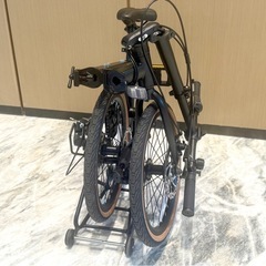 希少品 折りたたみ自転車 SHIMANO外装7段 コンパクトな三つ折り
