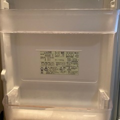 SHARP 冷蔵庫（単身サイズ）【引き取り限定】 の画像
