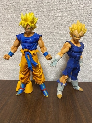 ドラゴンボールフィギュアBTTLE OF WORLD ベジータ、悟空セット