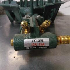 新品 卓上コンロ タチバナ TS-210 厨房 業務用イモノコンロ 鋳物コンロ 二重バーナー 店舗 業務用の画像