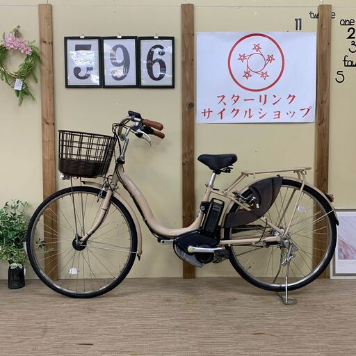 整備済☆YAMAHA PAS With ヤマハ パスウィズ 26インチ 電動アシスト