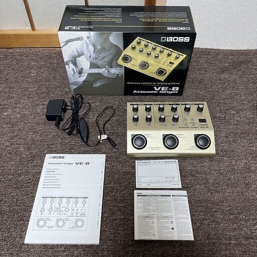 BOSS Acoustic Singer VE-8 ボス エフェクター アコースティック BOSS Acoustic Singer VE-8 ボス エフェクター アコースティック