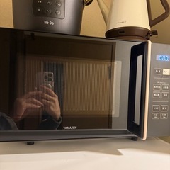 【短期使用】電子レンジ　山善の画像