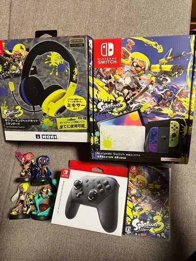 ニンテンドースイッチ　スプラトゥーン3セット