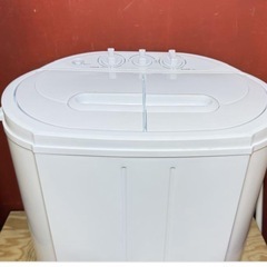 【値下げしました】小型二層式洗濯機（3kg）脱水付きの画像