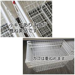 【お取引者決定】IKEA イケア ALGOT 16739 押入れ収納 ワイヤーバスケット セット 引き出し の画像