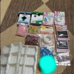ハンドメイド本、ビーズの画像