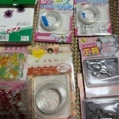 ハンドメイド本、ビーズの画像