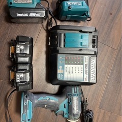 Makita DC18RF 電動ドライバー バッテリー2個付き 