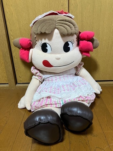 非売品 美品 ペコちゃん ジャンボ ぬいぐるみ ペコファミリー