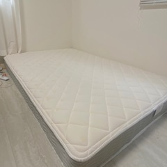【ほぼ未使用】ニトリ　セミダブル　圧縮ポケットコイルマットレスの画像