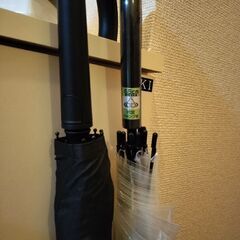 雨傘2本の画像