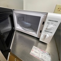電子レンジ　2020年製　山善の画像
