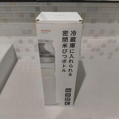 【未使用】米びつ 冷蔵庫に収納できる ライスストッカー 1kg ...