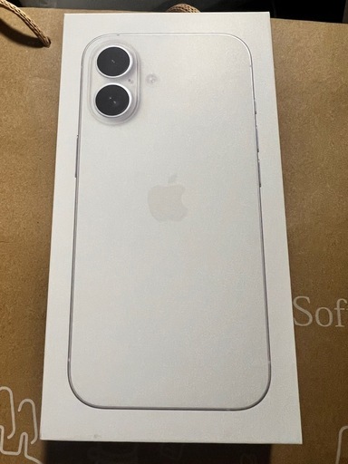 iPhone16。128GBホワイト