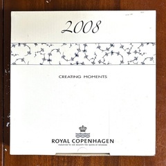 2008年　ロイヤルコペンハーゲン Royal Copenhagen イヤープレートの画像
