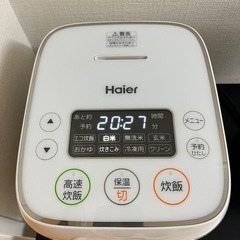 Haier マイコンジャー炊飯器 JJ-M32B 2022年製/...