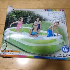 INTEX/スイムセンターファミリープール/大型ビニールプールの画像