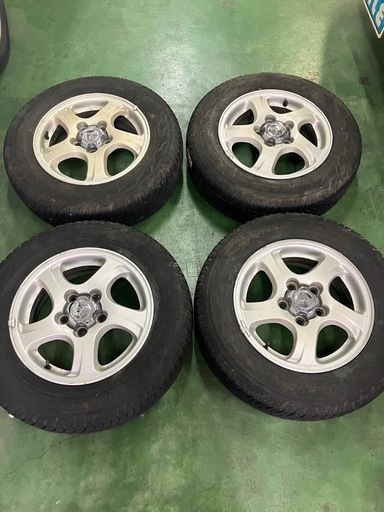 引き取り限定！パジェロミニ？アルミホイール　175/80R15