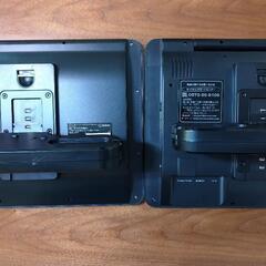 [山善] Qriom 11.4インチヘッドレストツインモニター 車載用DVDプレーヤーの画像