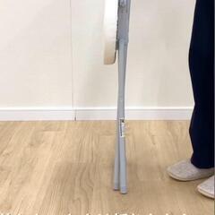 ニトリ 新品 折り畳み 椅子 チェア ボンベイ ホワイトの画像