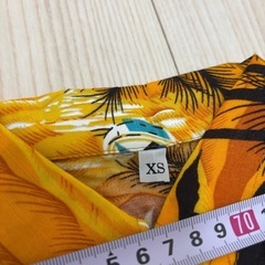 キッズベビー 18M(80cm)半袖アロハシャツとショートパンツセットの画像