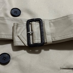 UNTITLED アンタイトル トレンチコート ベルト付き 裏地付 3の画像