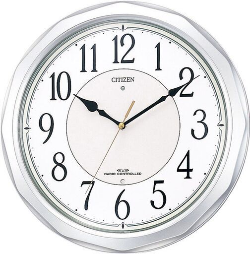 □中古□CITIZEN 電波 掛け時計 ネムリーナサニー 4MY642-019 □中古□CITIZEN 電波 掛け時計 ネムリーナサニー 4MY642-019